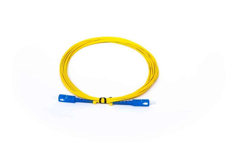 Fibre Patch Lead, SC/UPC to SC/UPC Simplex