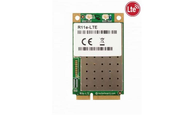 MikroTik R11e-LTE - LTE miniPCI-e card