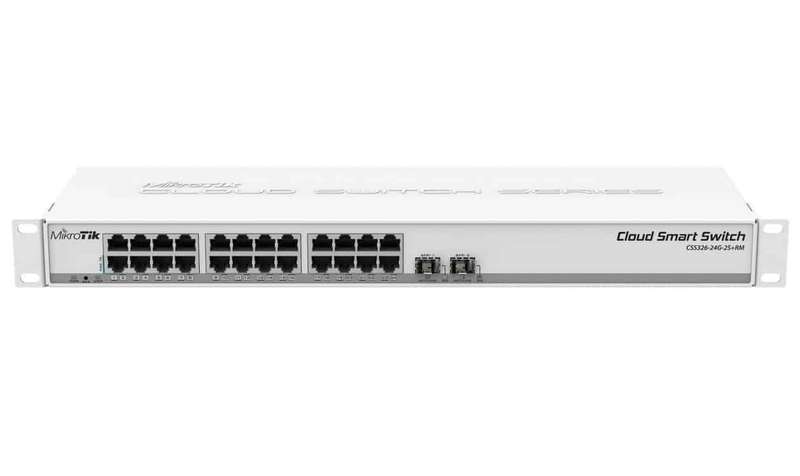 MikroTik CSS326-24G-2S+RM - Cloud Smart Switch