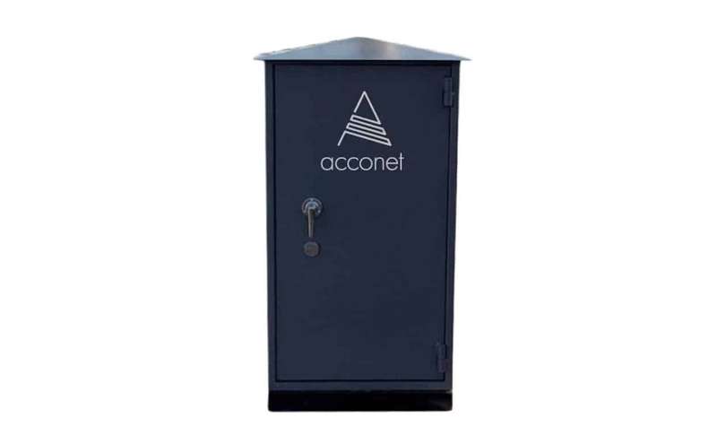 Acconet 19" 25U vented outdoor Safe / Cabinet - 120KG