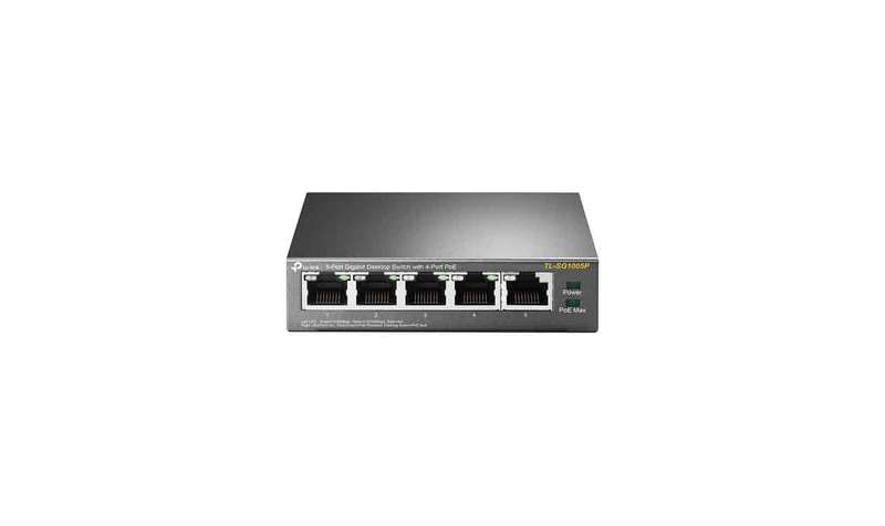 TP-Link 5-Port Gigabit Desktop PoE Switch