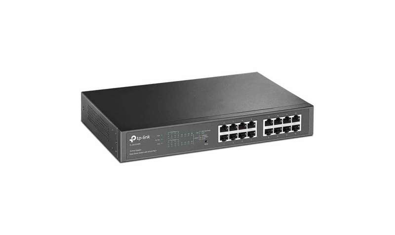 TP-Link 16-port Gigabit PoE+ Easy Smart Switch with 8-port PoE+