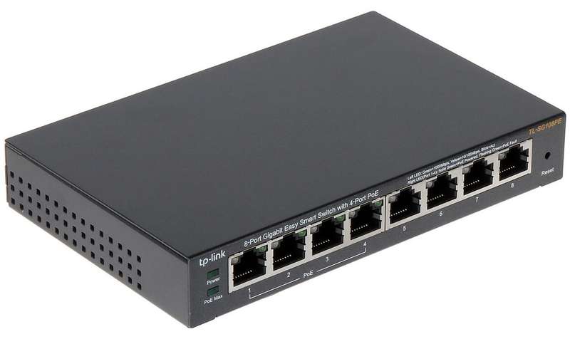 TP-Link 8-port Gigabit Easy Smart PoE Switch