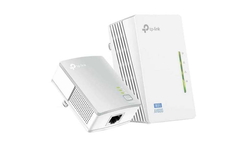 TP-Link WPA4220KIT 500Mbps Powerline Extender, 300Mbps Wi-FI Extender