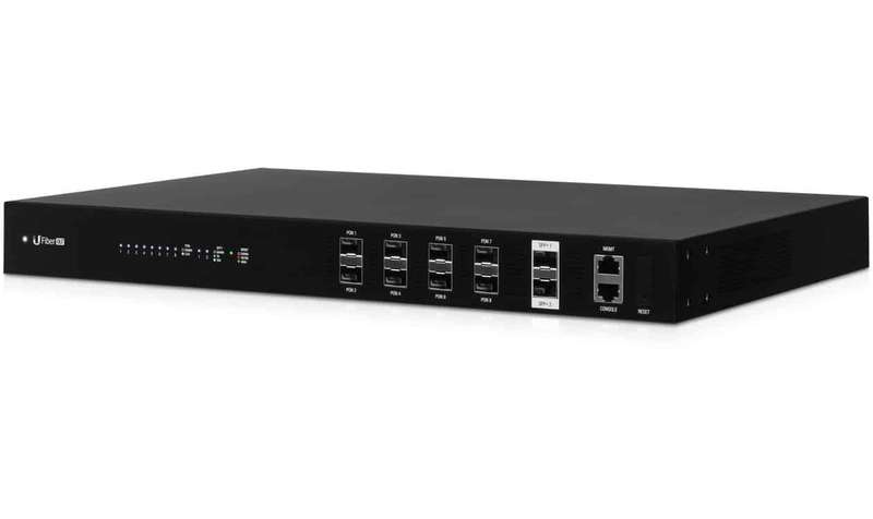 Ubiquiti UISP UFiber GPON OLT Headend 8 Port OLT + 2 x SFP+ ports