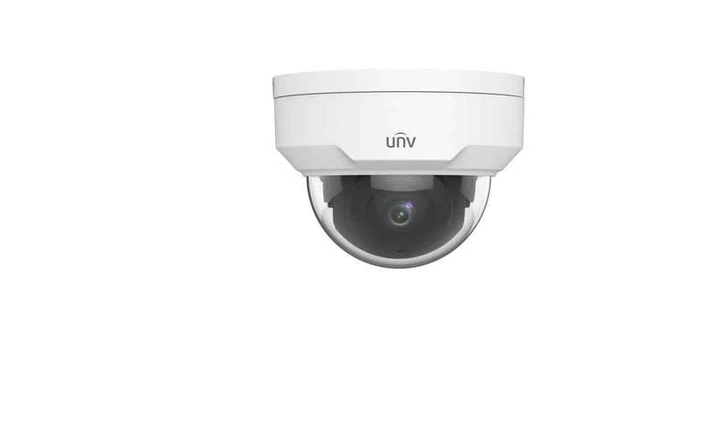 UNV - Ultra H.265 - 2MP Fixed Vandal-Resistant Dome Camera