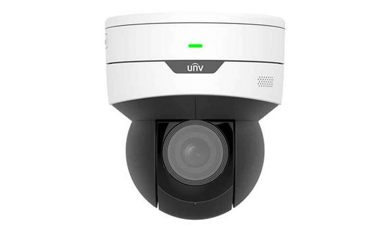 UNV - Ultra H.265 - 2MP WDR &amp; Starlight Indoor Wi-Fi Mini PTZ Dome Camera (5x Optical Zoom)