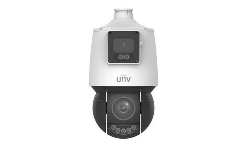 UNV - Ultra H.265 - 4 MP Outdoor LightHunter 25x Optical Zoom Dual-Lens PTZ &amp; Bullet Combo Ca...