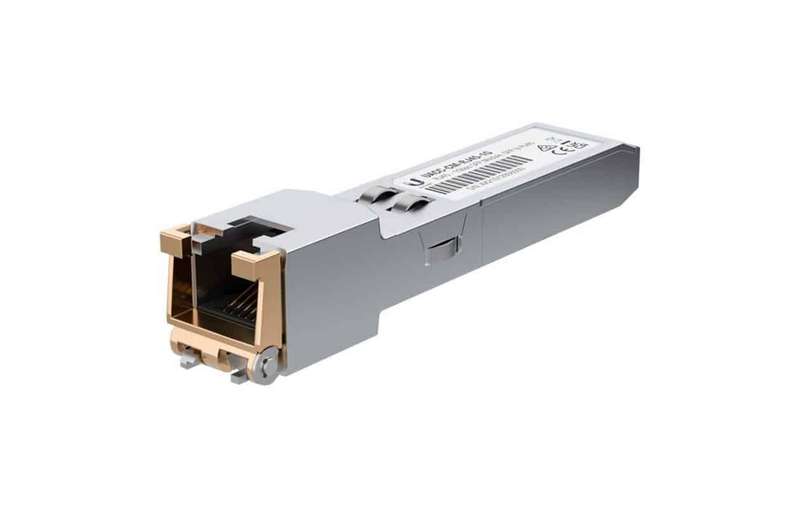Ubiquiti 1.25G SFP to RJ45 Gigabit Ethernet Module