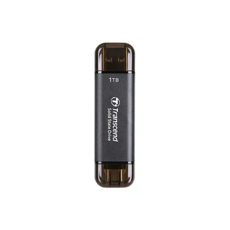 Transcend 1 TB ESD310C USB3.2 Type C and A OTG Compact Portable SSD