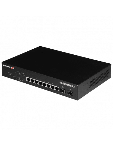 Edimax 10 Port GB PoE+ Websmart Switch with 2 SFP Slots