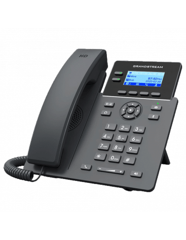 Grandstream 2 Line Desk Phone,  2x Gigabit Ethernet Ports, Supports PoE