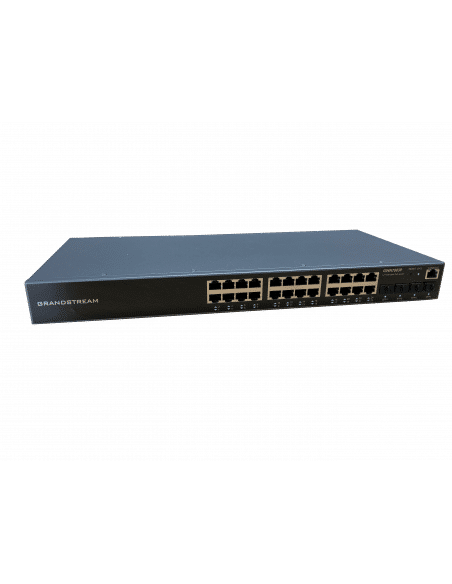 Grandstream GWN7803P Enterprise L2 24 port Managed GbE PoE+ Switch - 360W