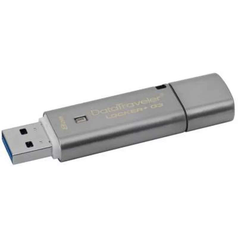 Kingston DT Locker+ 8GB DataTraveler G3 with ADS USB Flash Drive