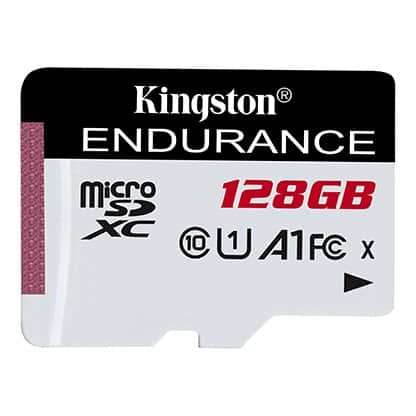 Kingston 128GB High-Endurance microSD Memory Card