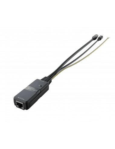 MikroTik Gigabit PoE injector with surge protection, indoor enclosure