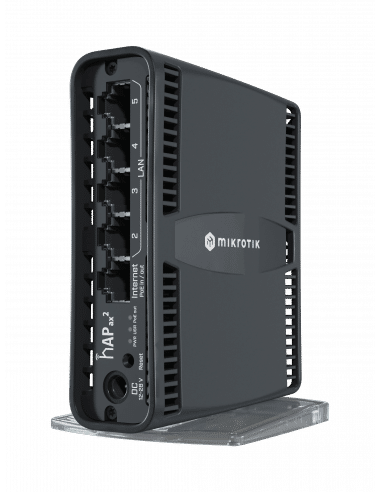 MikroTik hAP ax² - 2.4 / 5GHz Wi-Fi 6 Desktop Router