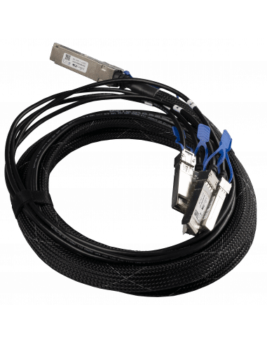 MikroTik QSFP28 to 4xSFP28 break-out cable (100G to 4x25G), 3m