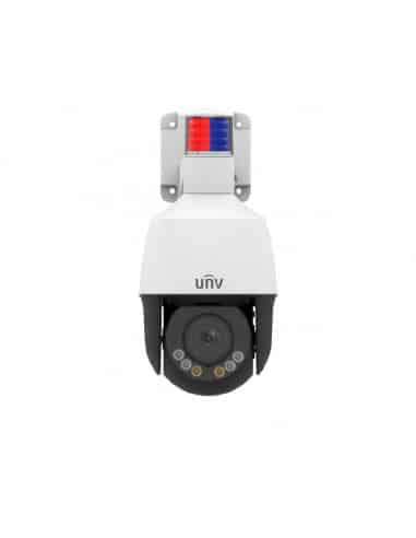 UNV - Ultra H.265 - 2MP Outdoor Mini LightHunter PTZ Camera with 4x Optical Zoom &amp; Active Det...