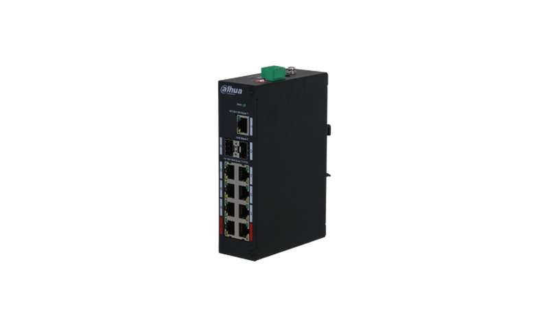 Dahua 11-Port Unmanaged Desktop Switch with 8-Port PoE