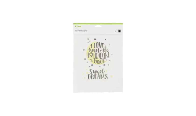 Cricut Iron On Designs Love You To The Moon 8.5X12