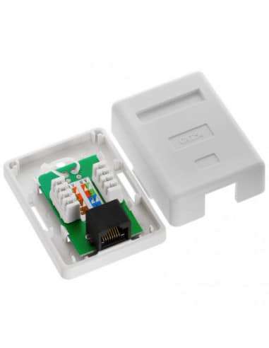 CAT5 Wall Box - Single RJ45