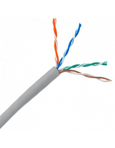 Generic Cat5e 305m Roll, CCA, UV Protected SF/TP CAT5e Cable, Foil, Braiding (For Outdoor Use)
