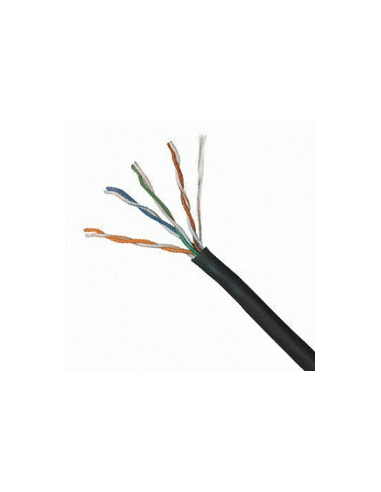 Acconet 500m Roll, CCA, UV Protected SF/TP CAT5e Cable, Foil, Braiding (For Outdoor Use)
