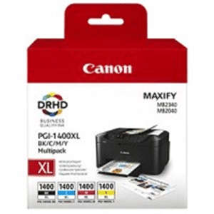 Canon PGI-1400XL Black Cyan Magenta Yellow