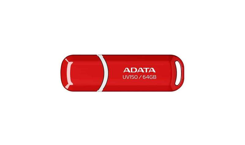 Adata UV150 64Gb Glossy Red USB 3.0 Flash Drive