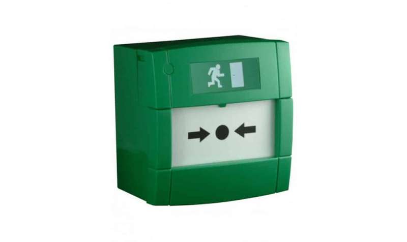 Manual Call Point - Green Resettable