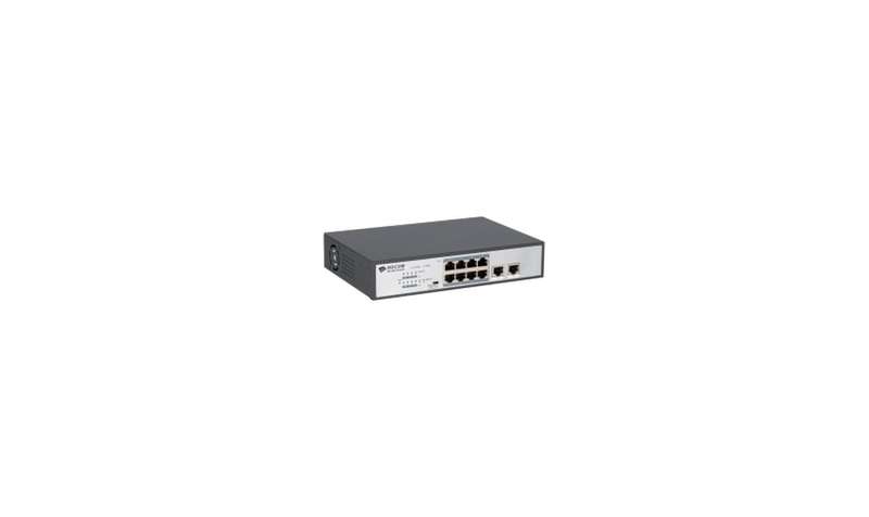 BDCOM Unmanaged 8-port Gigabit 120W POE switch, 8 POE ports, 2 GE TX ports
