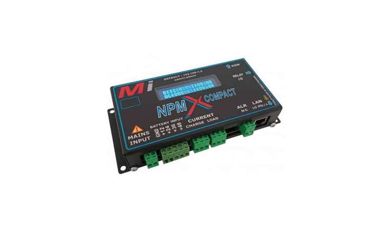 Micro Instruments Compact SNMP, 8-60v Network-based power monitor.