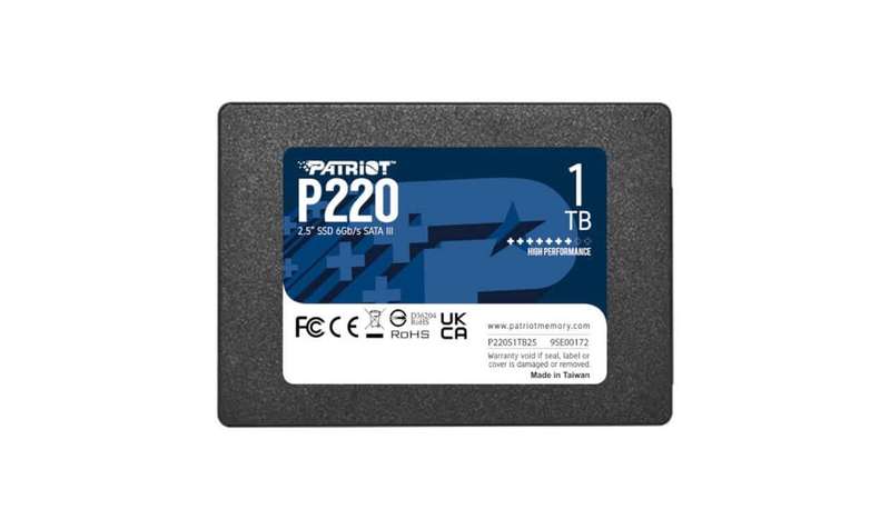 Patriot P220 1TB 2.5" SSD
