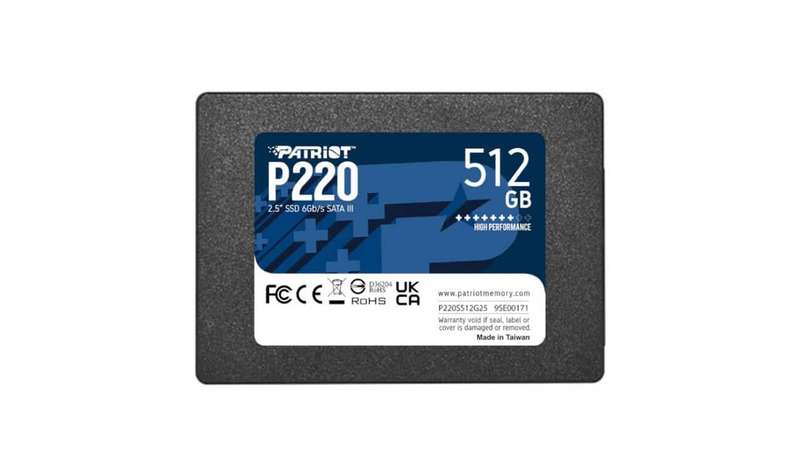 Patriot SSD P220 2.5 512GB