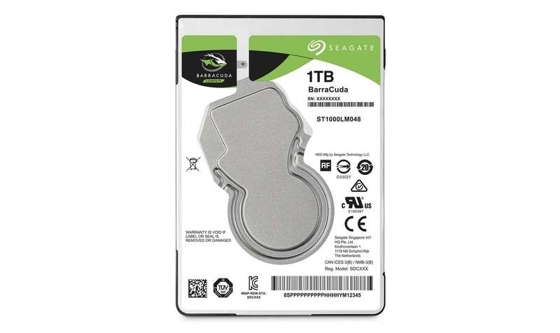 Seagate Barracuda 1TB 2.5'' Internal