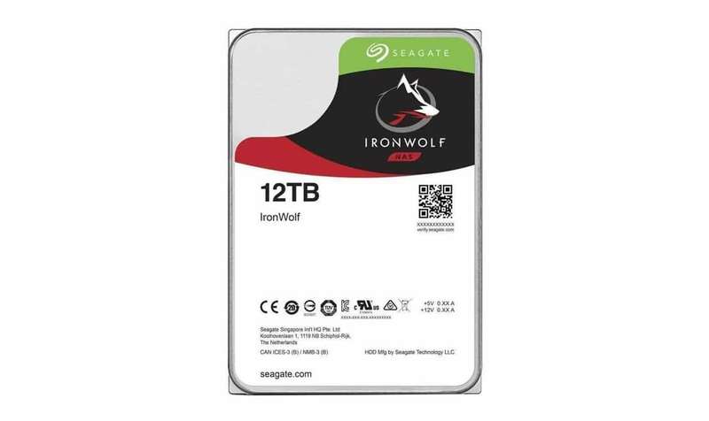 Seagate Ironwolf 12TB NAS; 3.5'' Internal