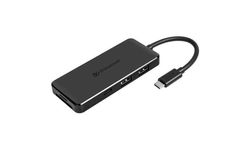 Transcend TS-Hub 5C USB Type C Hub 3 x USB 3.1 Gen 2