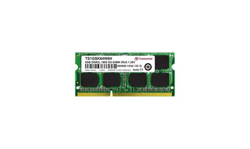 Transcend 8GB LV DDR3-1600 SO-DIMM