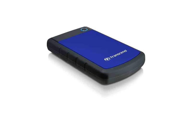 Transcend Storejet 2TB 2.5'' H3 USB 3.1 HDD - Blue