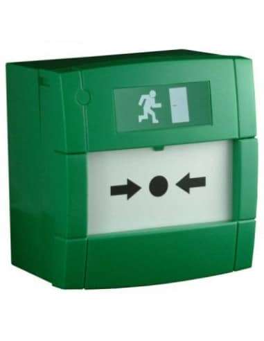 ZKTeco - Emergency Green Call Point - Resettable