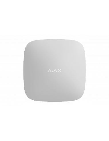 AJAX - Hub 2 White, 4G with Control Panel, Photo Verification, 2x Sim and Ethernet Port