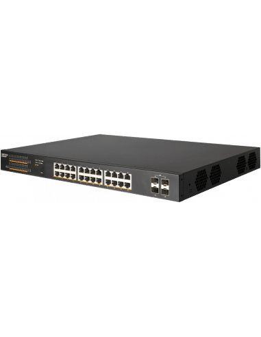 Edge-Core 28 Port Gb Websmart PoE Switch