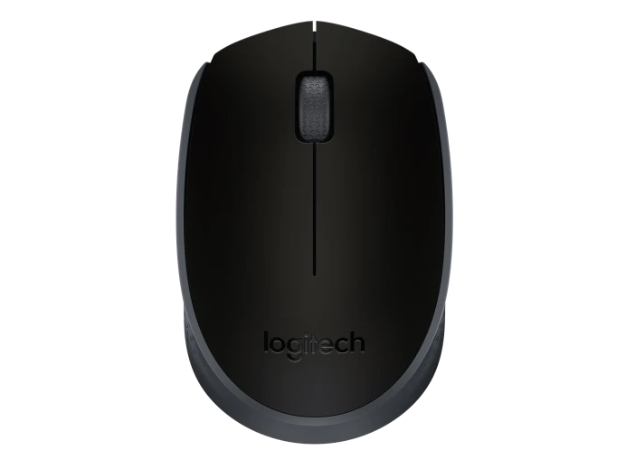 Logitech M171 Wireless Mouse Plug &amp; Play Simplicity Black/Grey