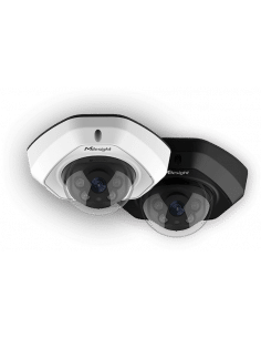 Milesight 5MP, AI Vandal-proof Mini Dome Network Camera - IK10-rated, Intelligent Analytics