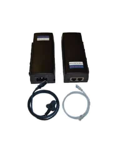 Surge Protected Gigabit PoE Injector, 48V, 0.8 Amp, SA Type M, 3-Pin Cord