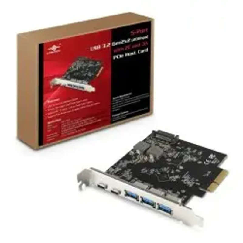 Vantec UGT-PCE80SR 8 Port RS232 Serial PCIe Card