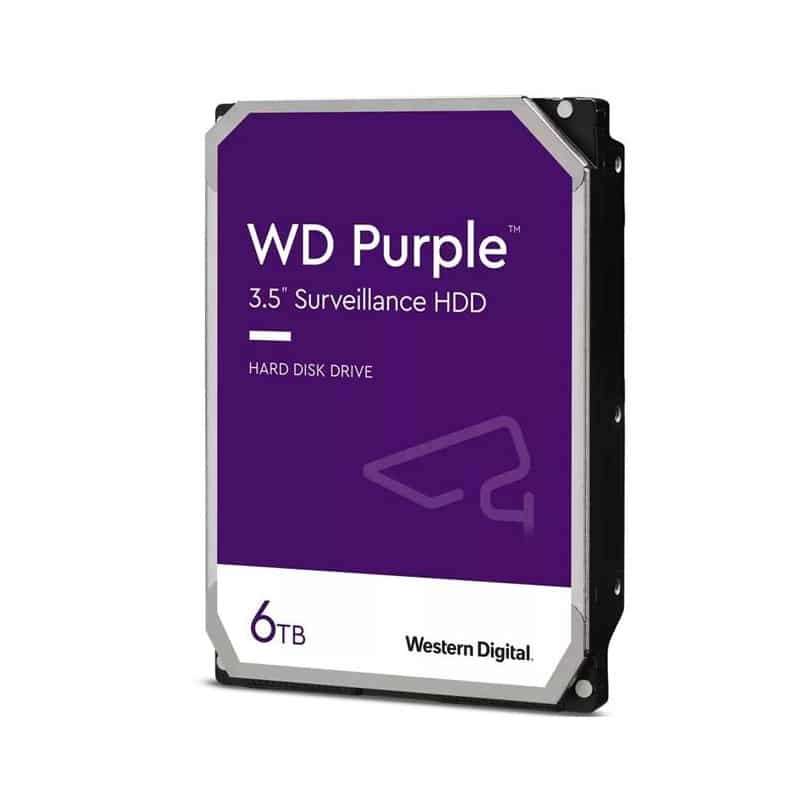 Western Digital 6TB 3.5 Surveillance HDD 256MB