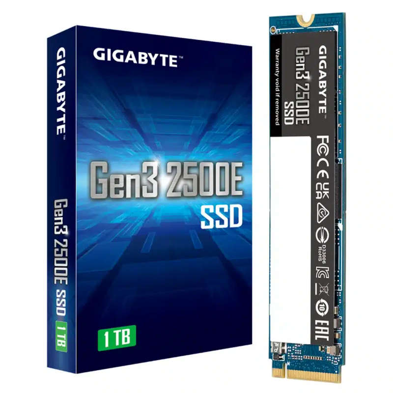 GIGABYTE Gen3 2500E SSD 1TB NVMe