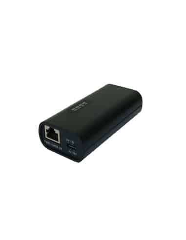 802.3at Gigabit POE Splitter, Adjustable 5/9/12/18Volts, ESD/Surge Protection